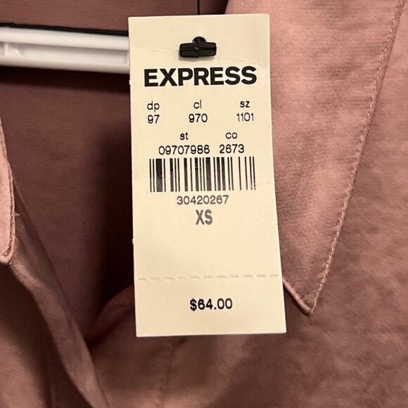 Women's silky blouse SZ XS - Picture 3 of 4